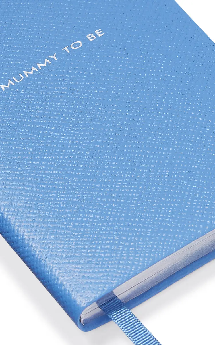 Smythson Mummy To Be Panama Leather Notebook | Thumbnail 2 Smythson Mummy To Be Panama Leather Notebook | Thumbnail 2