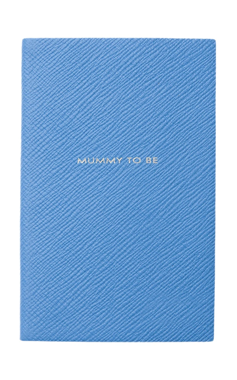 Smythson Mummy To Be Panama Leather Notebook