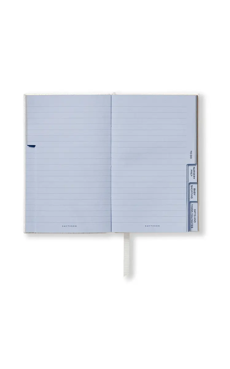 Smythson Mummy To Be Panama Leather Notebook | Thumbnail 2 Smythson Mummy To Be Panama Leather Notebook | Thumbnail 2