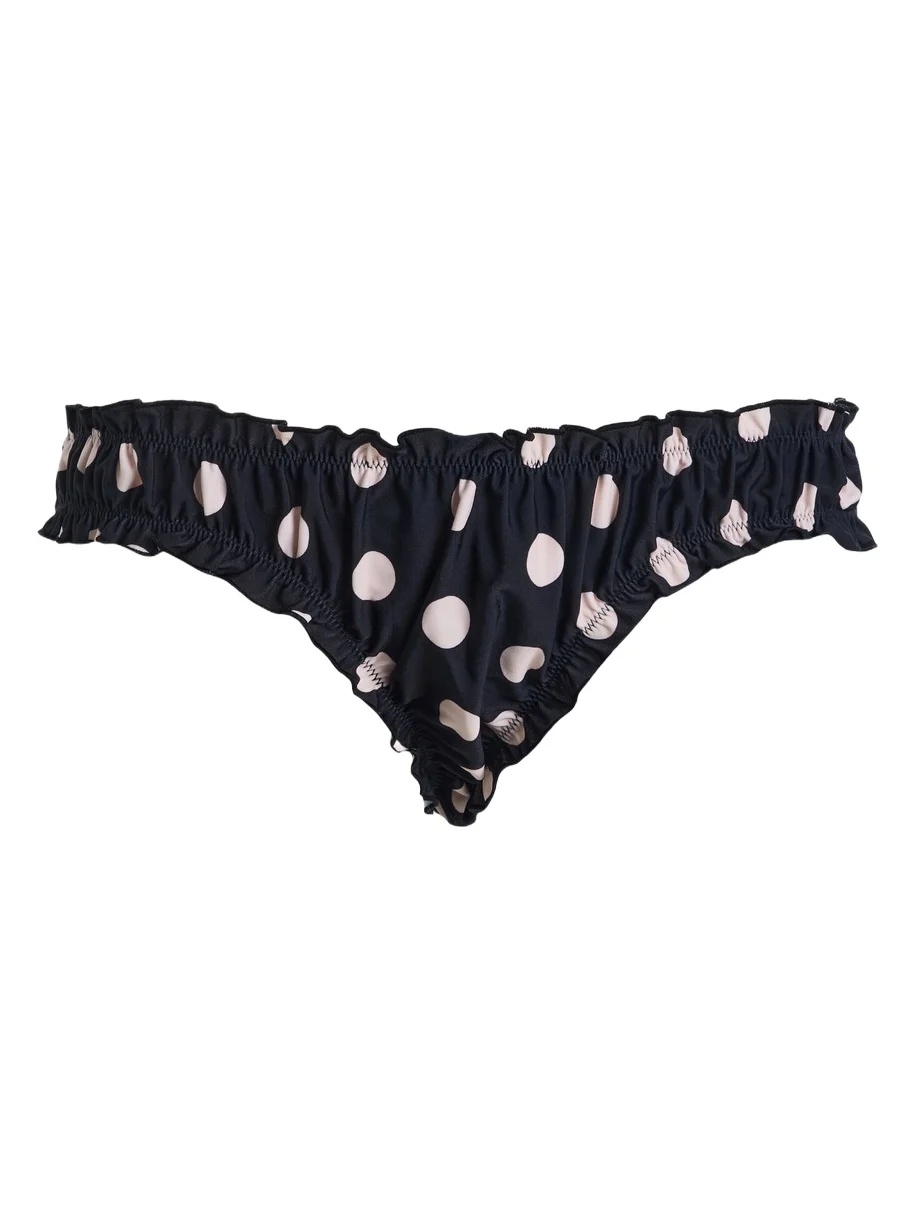 JUILLET SWIMWEAR Chloe Polka-Dot Bikini Bottom