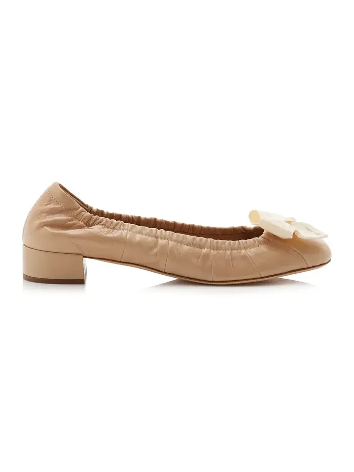 Leather Ballet Flats