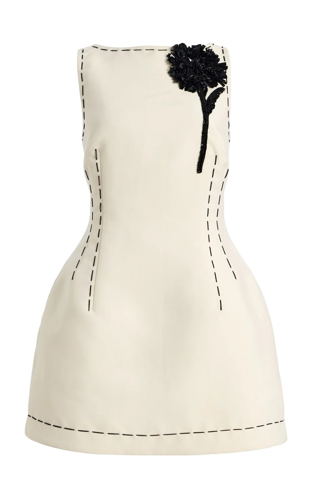 LEO LIN Exclusive Ali Appliquéd Twill Mini Dress