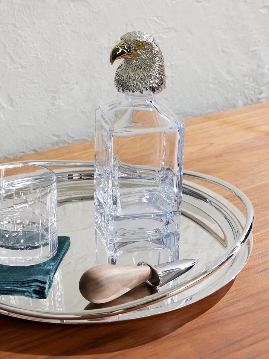 DEAKIN & FRANCIS Eagle Sterling Silver, Gold-Plated and Crystal Decanter - Men | Thumbnail 4 DEAKIN & FRANCIS Eagle Sterling Silver, Gold-Plated and Crystal Decanter - Men | Thumbnail 4