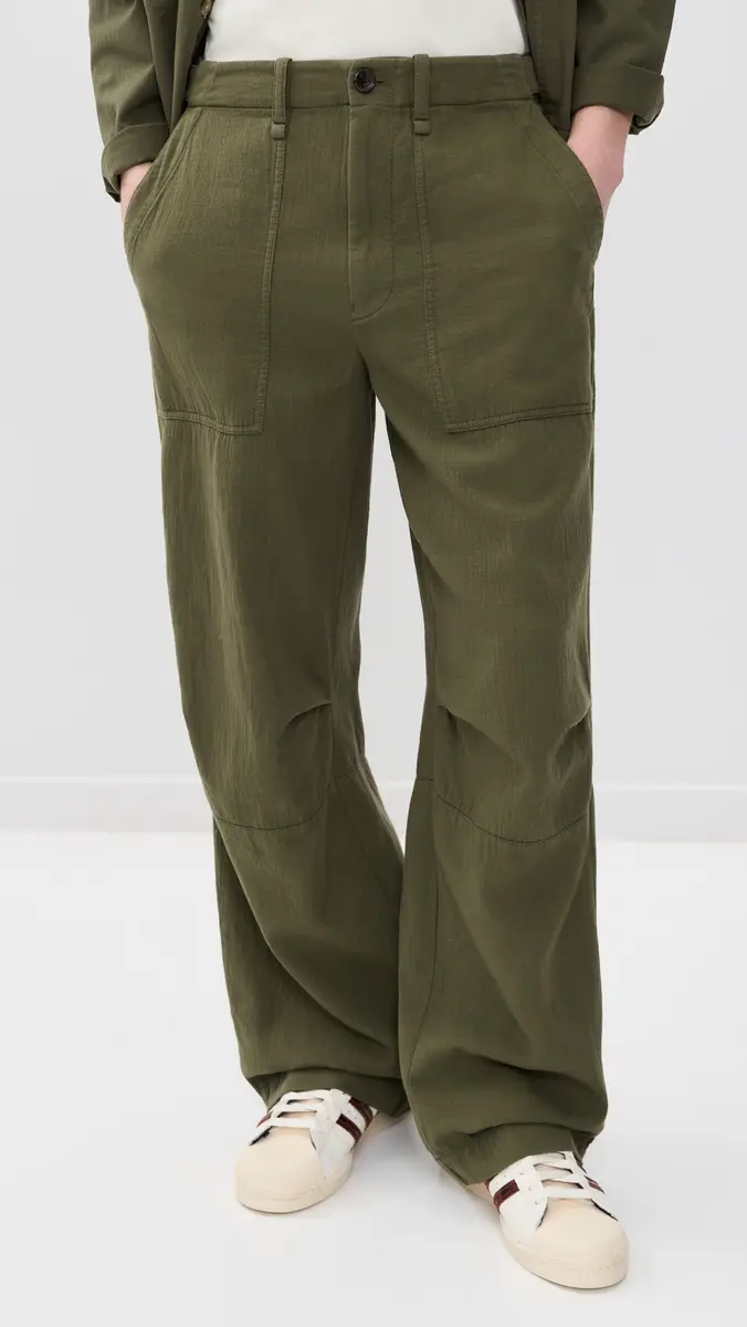 SIMKHAI Slater Field Pants Olive | Thumbnail 2 SIMKHAI Slater Field Pants Olive | Thumbnail 2