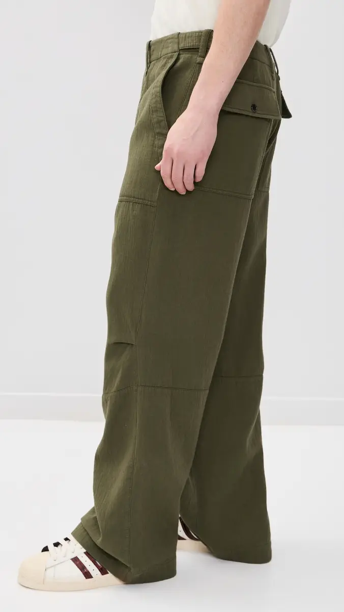 SIMKHAI Slater Field Pants Olive | Thumbnail 4 SIMKHAI Slater Field Pants Olive | Thumbnail 4