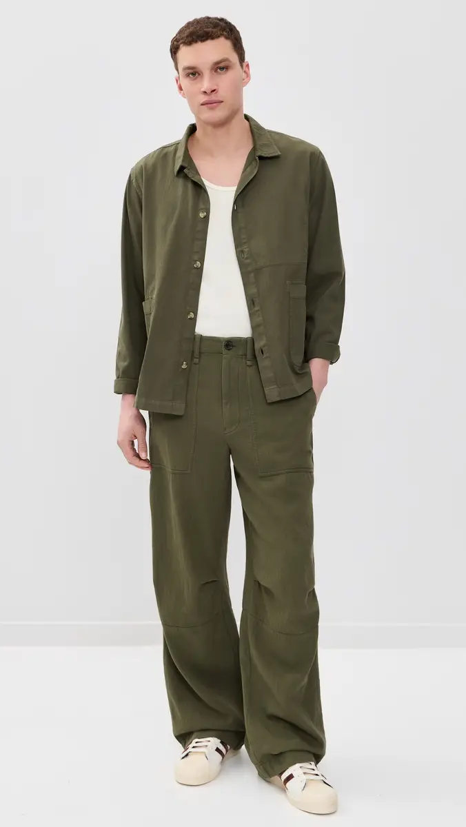 SIMKHAI Slater Field Pants Olive | Thumbnail 5 SIMKHAI Slater Field Pants Olive | Thumbnail 5