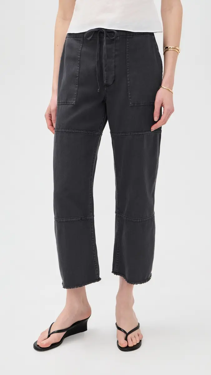 RE/DONE Beach Pants Washed Black | Thumbnail 2 RE/DONE Beach Pants Washed Black | Thumbnail 2