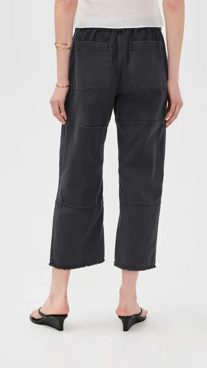 RE/DONE Beach Pants Washed Black | Thumbnail 3 RE/DONE Beach Pants Washed Black | Thumbnail 3