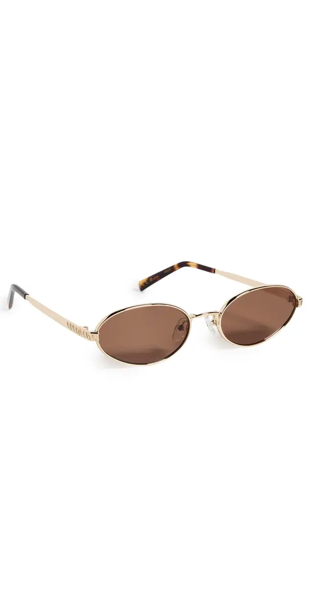 Luv Lou The Kendall Sunglasses Gold One Size | Image 1 Luv Lou The Kendall Sunglasses Gold One Size | Image 1