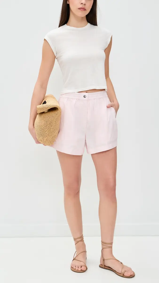 Apiece Apart Mar Shorts Rosewater | Thumbnail 5 Apiece Apart Mar Shorts Rosewater | Thumbnail 5