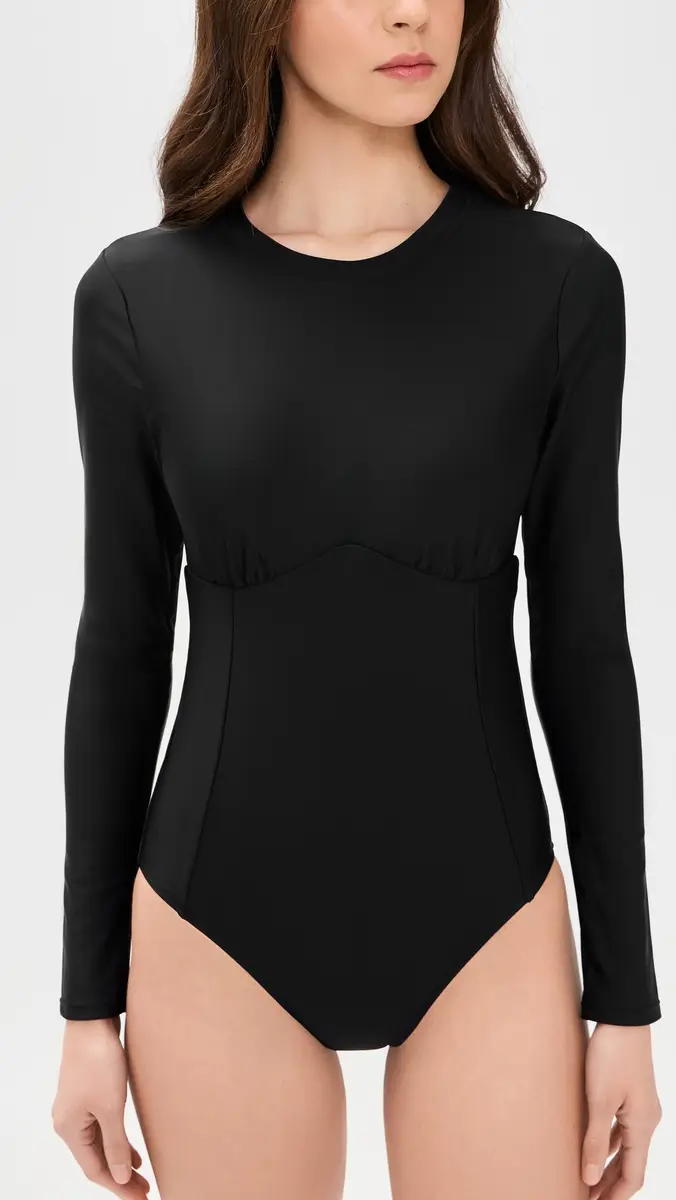 L'Agence Solid Lambert Rash Guard | Thumbnail 2