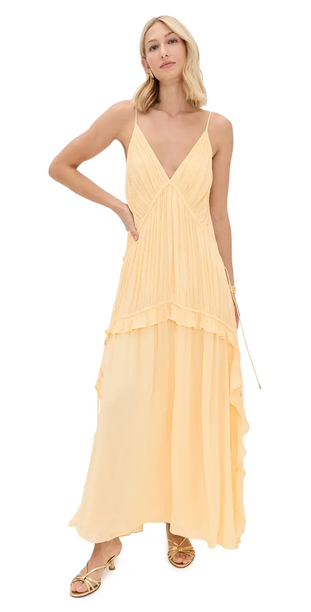 Dress To Ruffle Maxi Dress