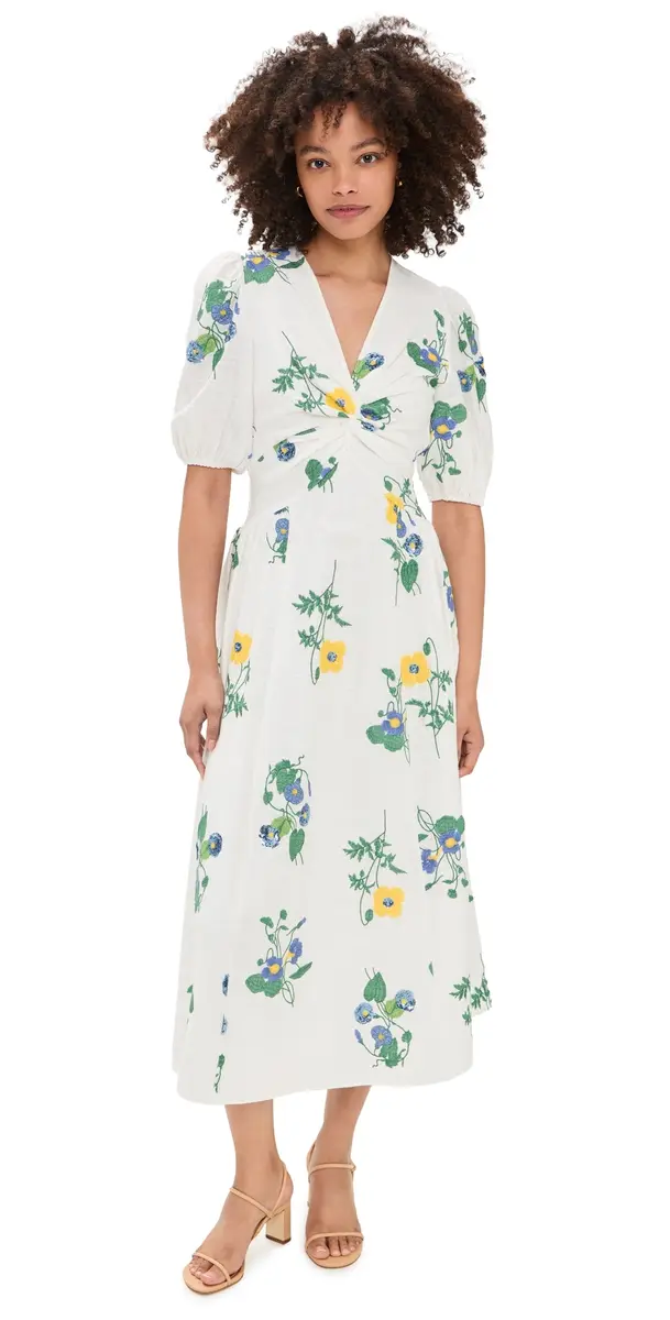 Shoshanna Dodge Dress Optic/Multi | Image 1 Shoshanna Dodge Dress Optic/Multi | Image 1