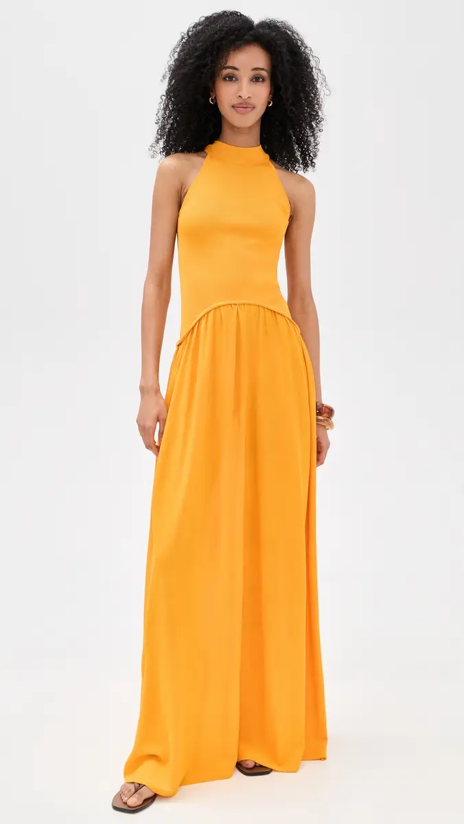 Solid & Striped The Isola Dress Pineapple | Thumbnail 2