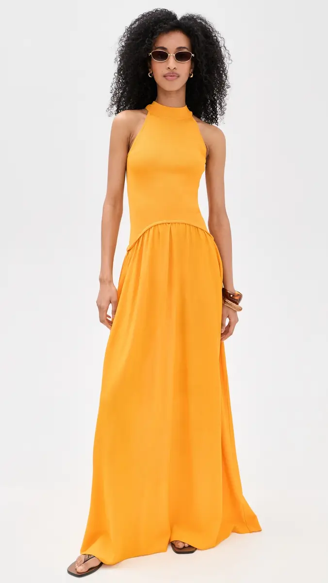 Solid & Striped The Isola Dress Pineapple | Thumbnail 5
