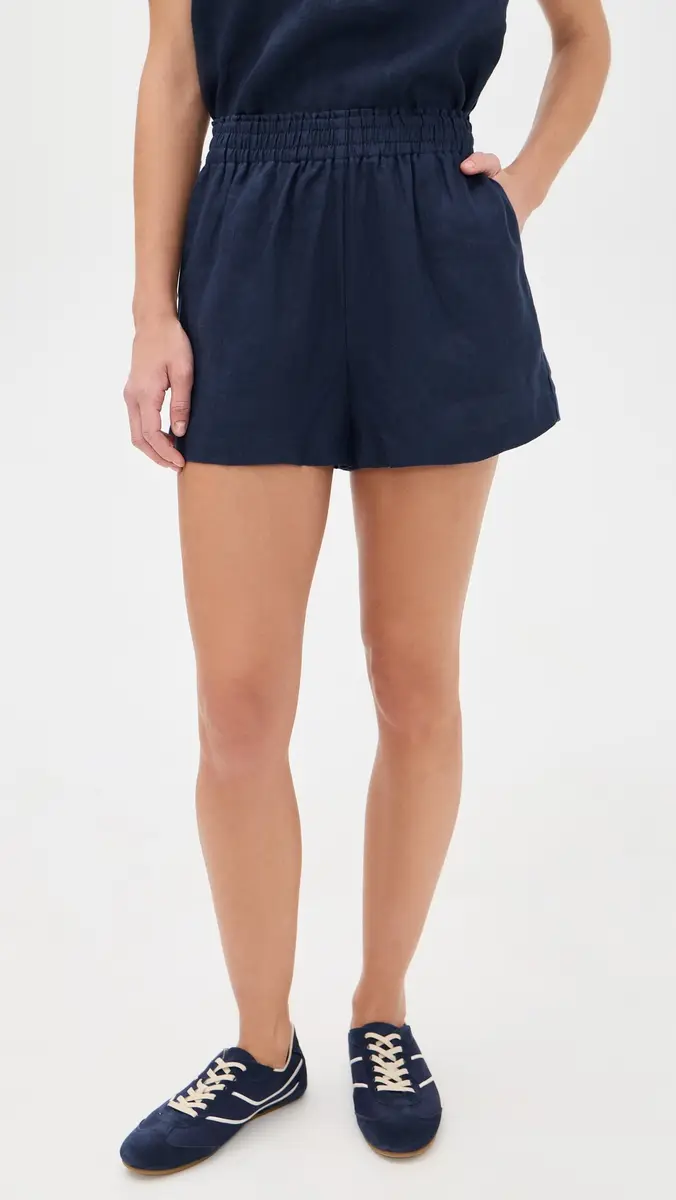 perfectwhitetee Malin Linen Shorts | Thumbnail 2 perfectwhitetee Malin Linen Shorts | Thumbnail 2