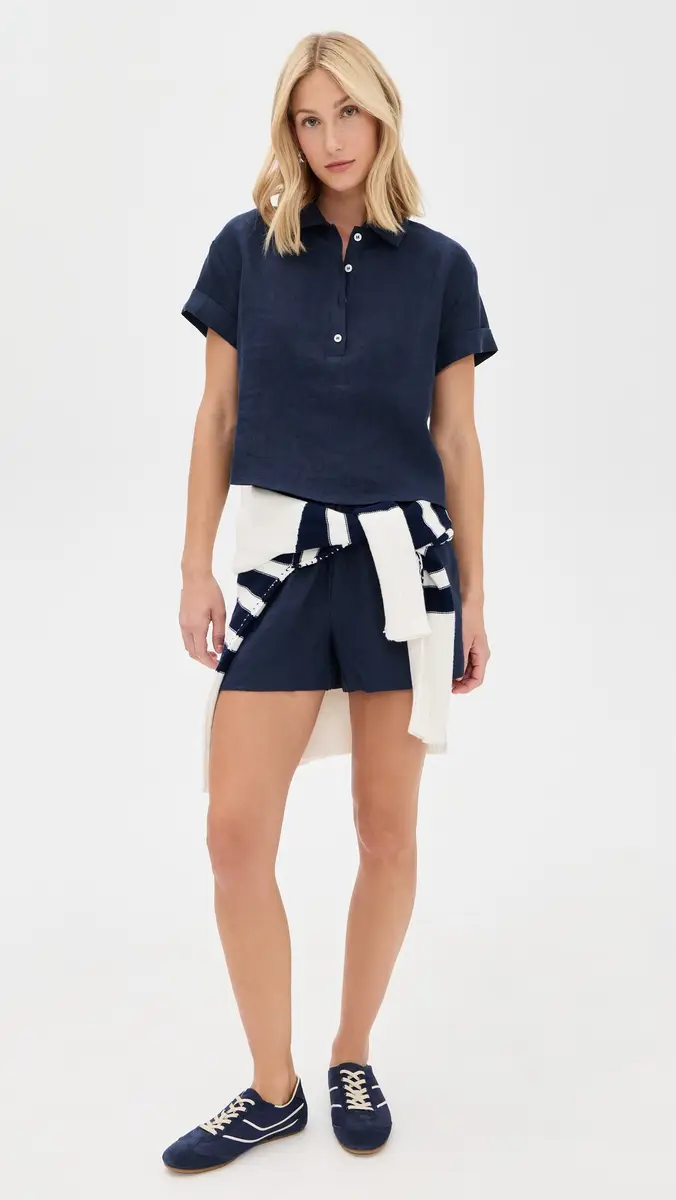 perfectwhitetee Malin Linen Shorts | Thumbnail 5 perfectwhitetee Malin Linen Shorts | Thumbnail 5