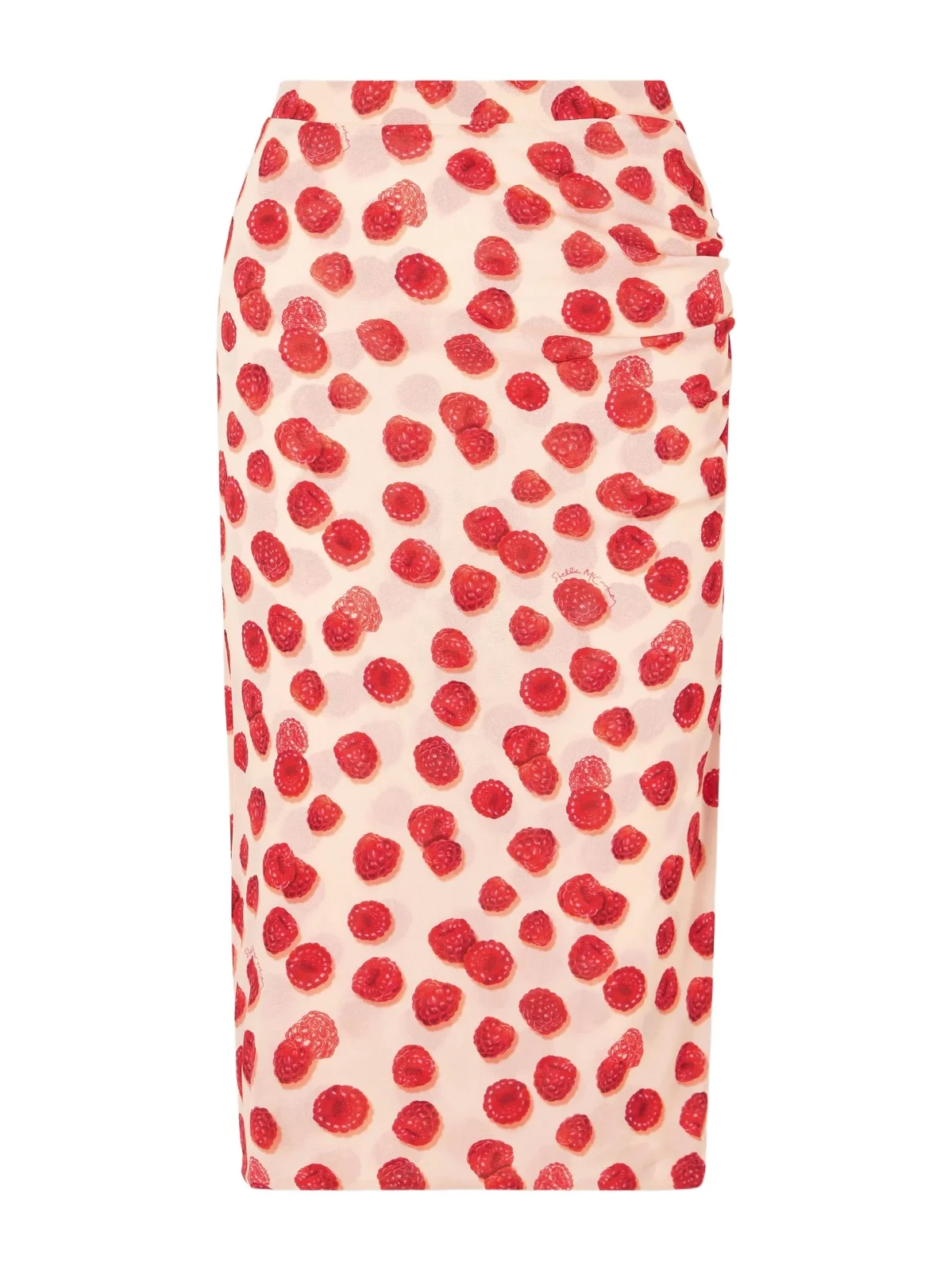 Printed Mesh Midi Skirt Printed Mesh Midi Skirt