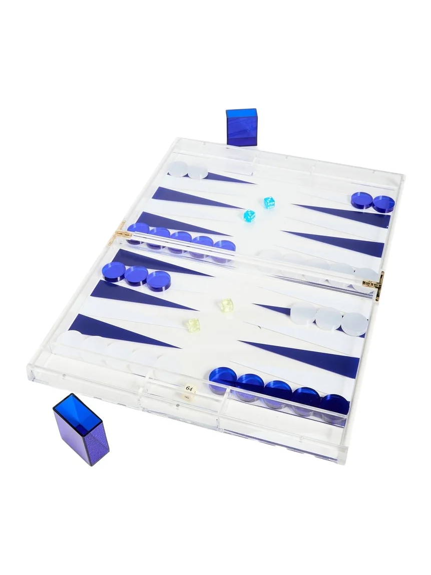 Tizo Design 18 Lucite Backgammon