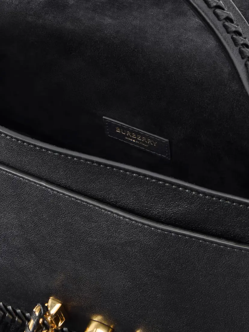 Burberry Rider Fringed Leather Shoulder Bag | Thumbnail 6