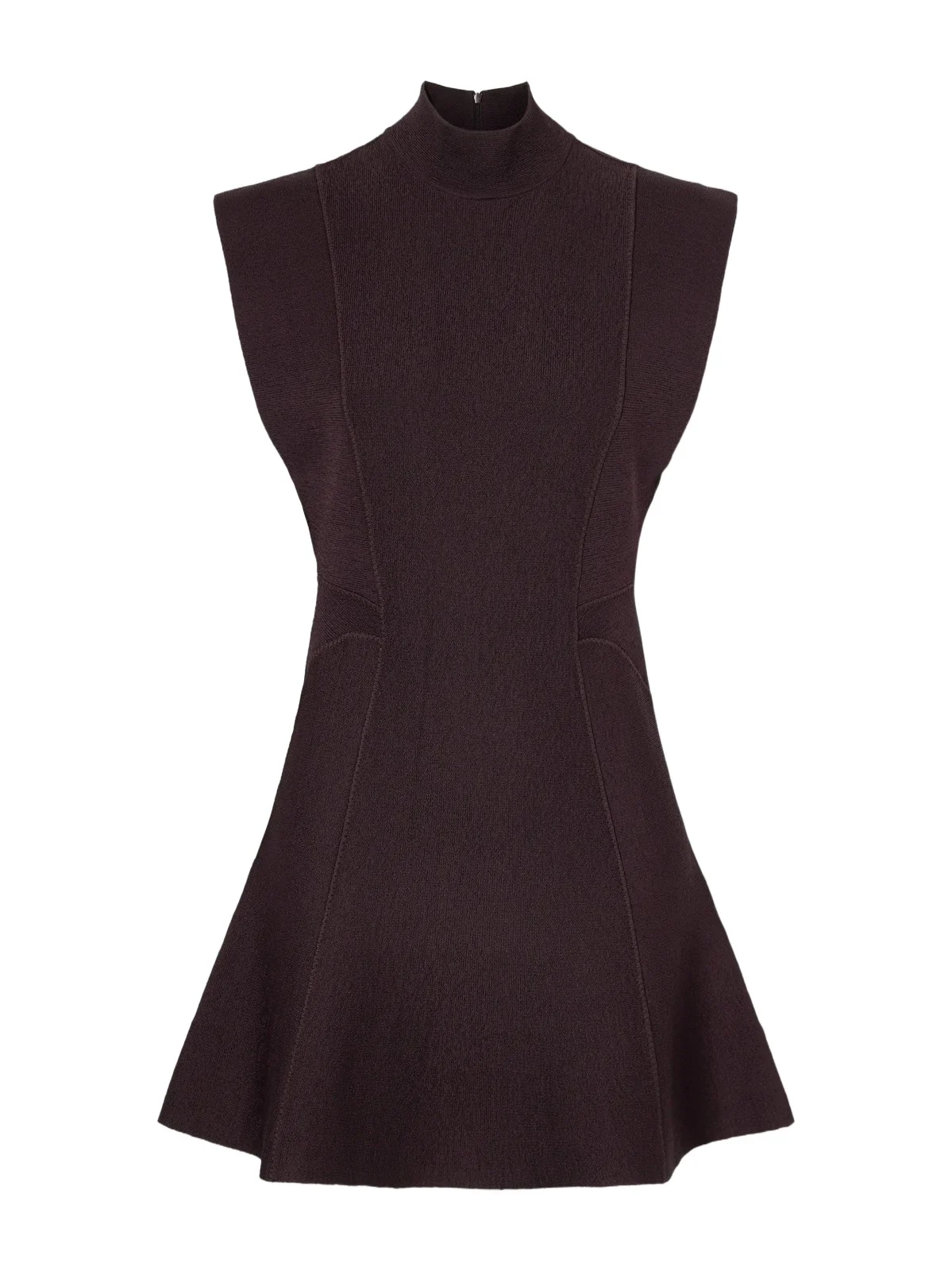 ALAÏA Knitted Turtleneck Mini Dress