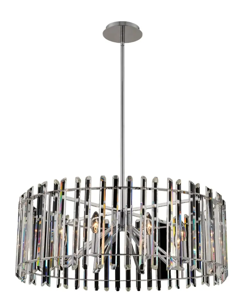 Allegri Crystal by Kalco Lighting Viano 28" Chandelier | Image 1 Allegri Crystal by Kalco Lighting Viano 28" Chandelier | Image 1