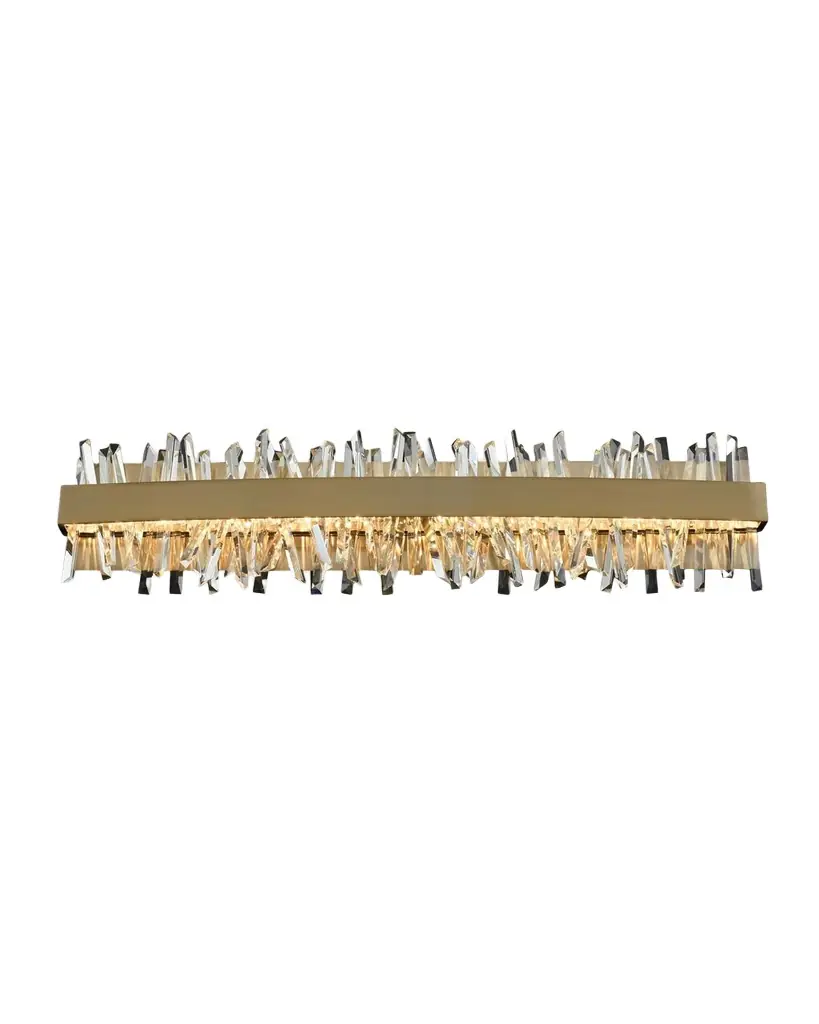 Allegri Crystal by Kalco Lighting Glacier 32" LED Bath Vanity Light