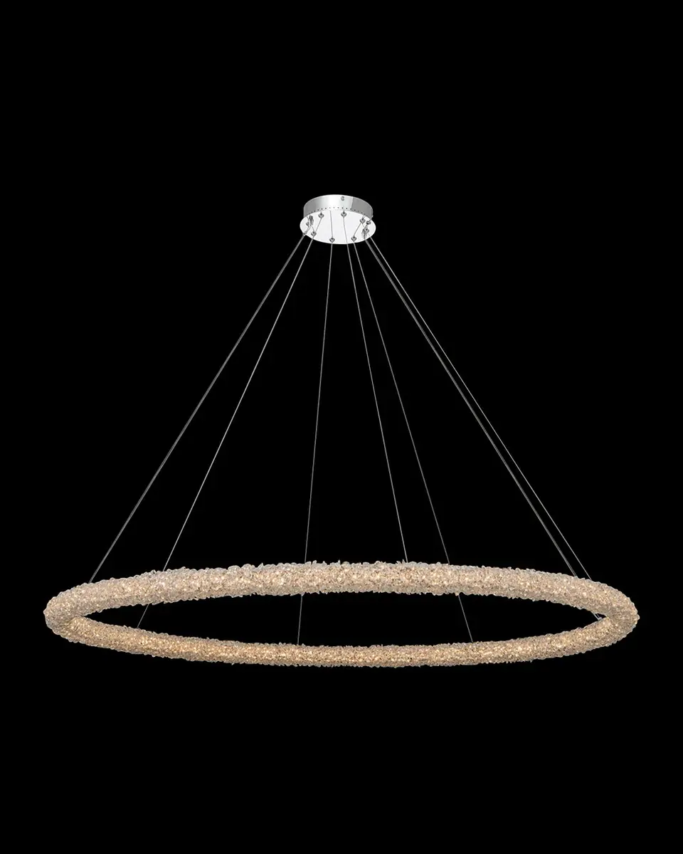 Allegri Crystal by Kalco Lighting Lina 60" LED Pendant Light | Thumbnail 2 Allegri Crystal by Kalco Lighting Lina 60" LED Pendant Light | Thumbnail 2