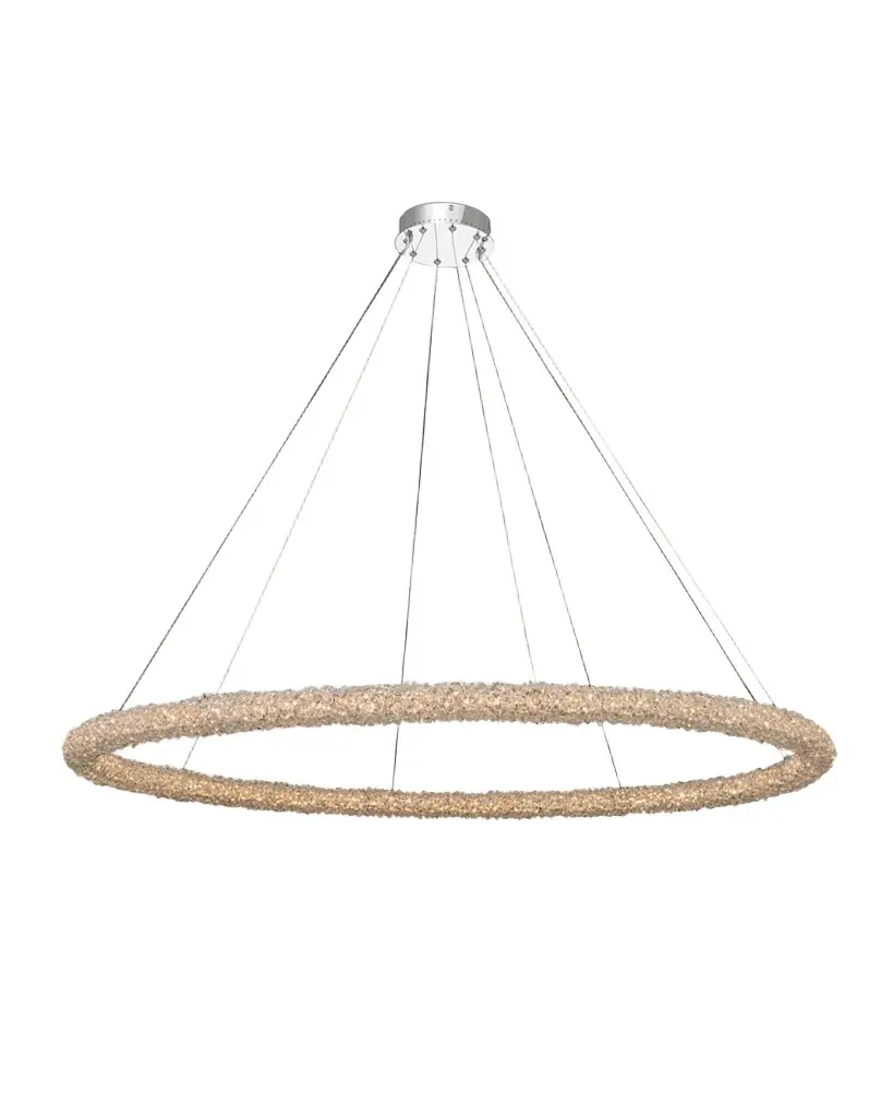 Allegri Crystal by Kalco Lighting Lina 60" LED Pendant Light | Image 1 Allegri Crystal by Kalco Lighting Lina 60" LED Pendant Light | Image 1