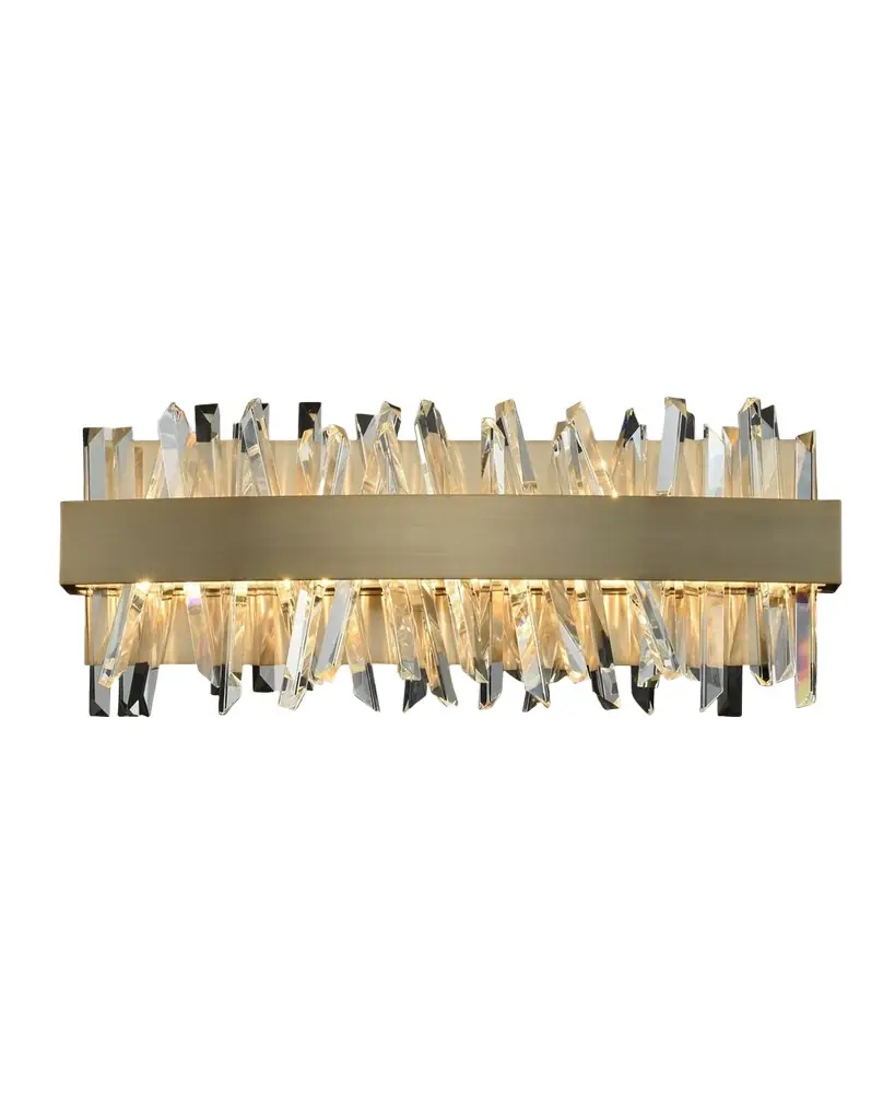 Allegri Crystal by Kalco Lighting Glacier 18" LED Bath Vanity Light