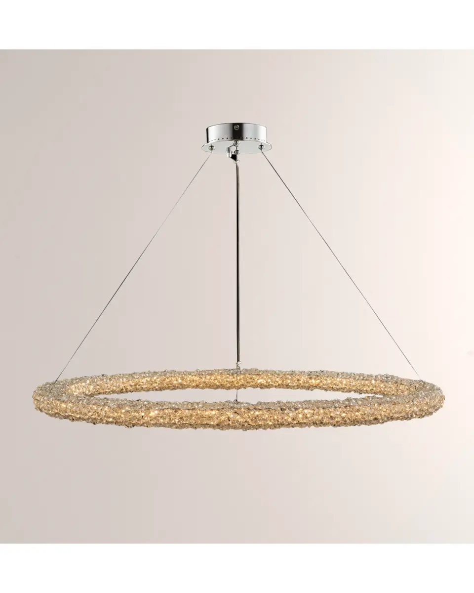 Allegri Crystal by Kalco Lighting Lina 38" LED Pendant Light | Thumbnail 2 Allegri Crystal by Kalco Lighting Lina 38" LED Pendant Light | Thumbnail 2