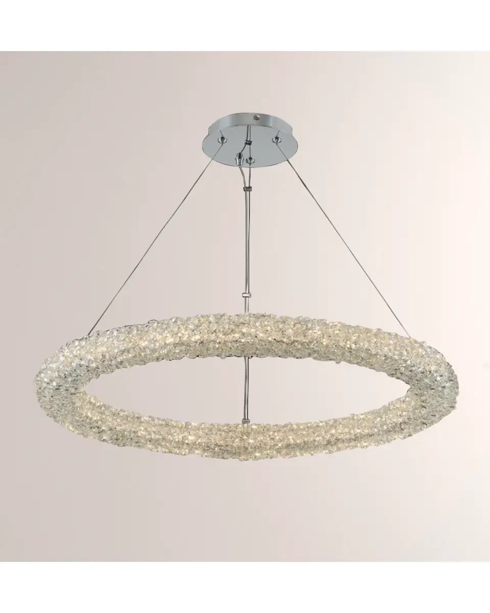 Allegri Crystal by Kalco Lighting Lina 26" LED Pendant Light | Thumbnail 2 Allegri Crystal by Kalco Lighting Lina 26" LED Pendant Light | Thumbnail 2