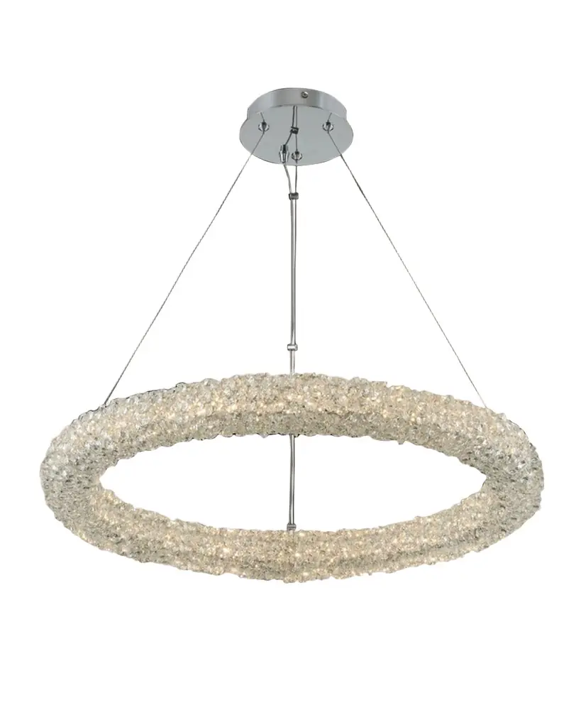 Allegri Crystal by Kalco Lighting Lina 26" LED Pendant Light | Image 1 Allegri Crystal by Kalco Lighting Lina 26" LED Pendant Light | Image 1