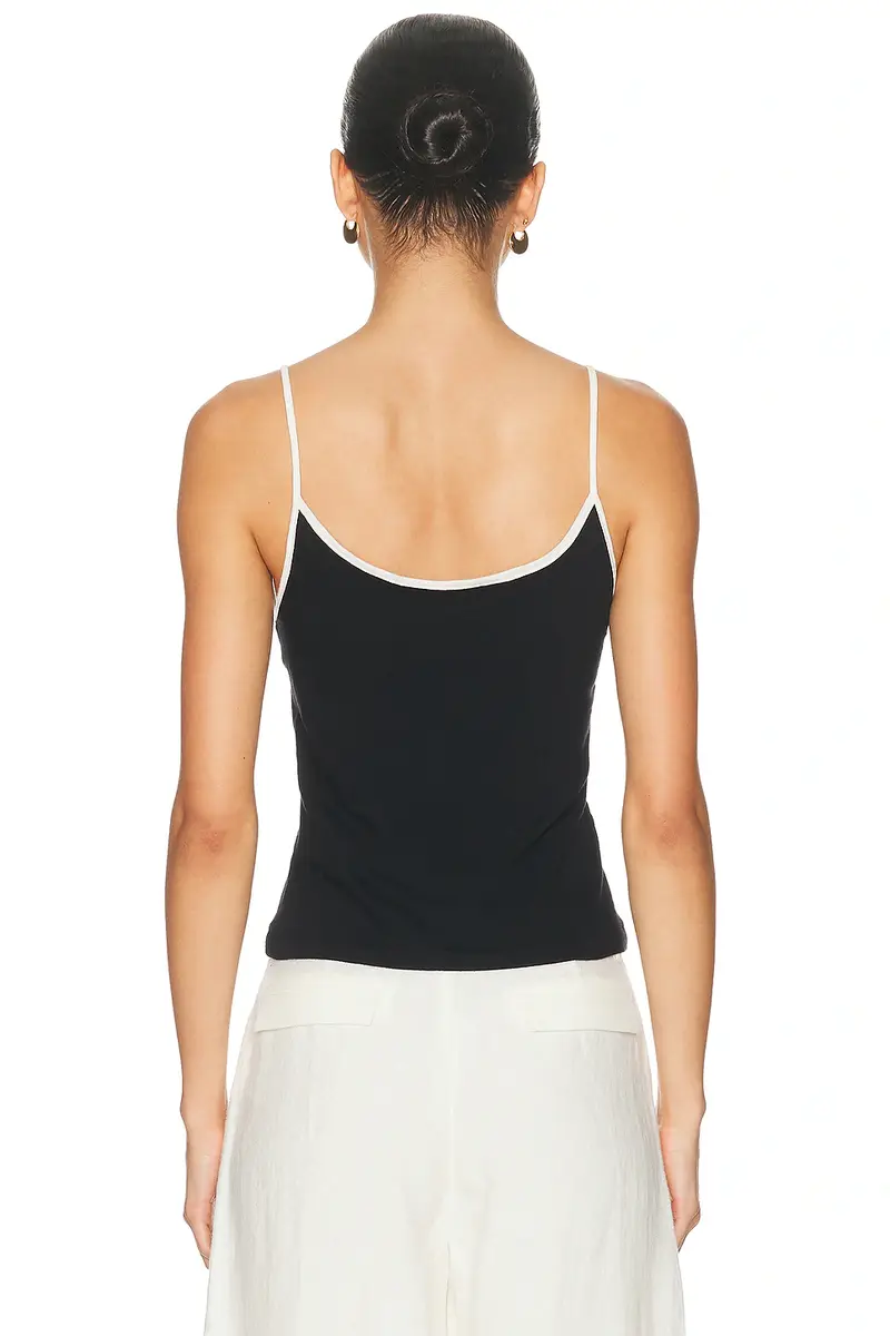 RE/DONE Contrast Spaghetti Tank Top | Thumbnail 3 RE/DONE Contrast Spaghetti Tank Top | Thumbnail 3