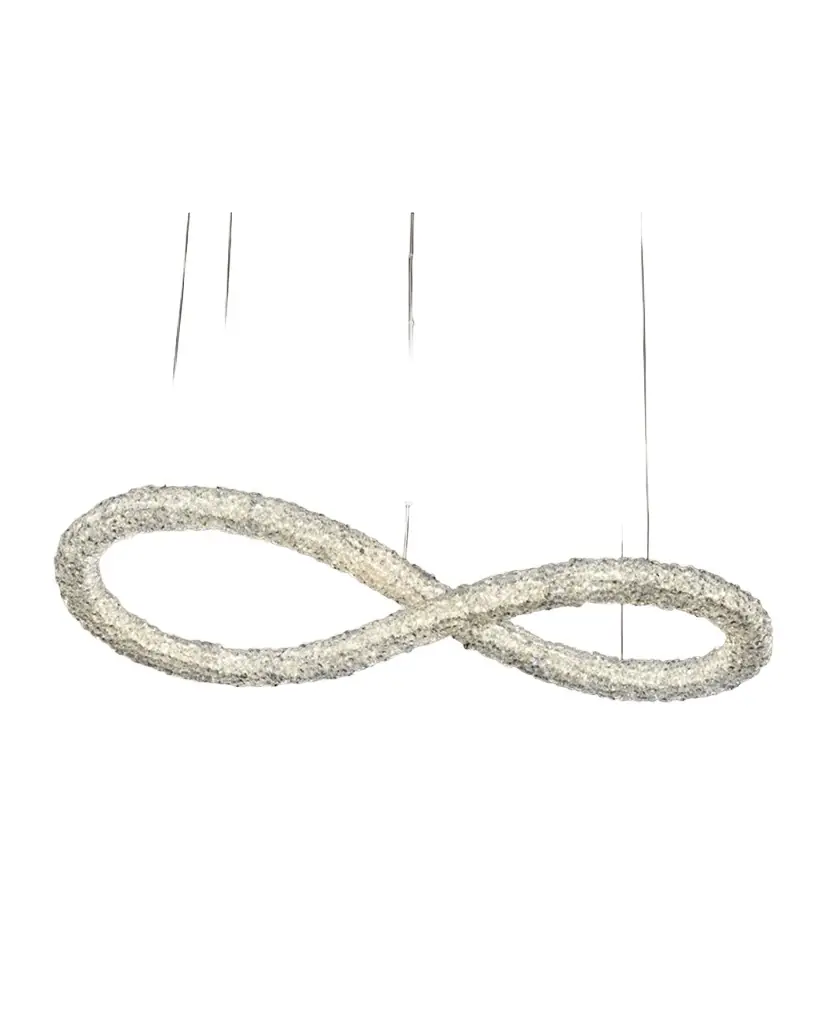 Allegri Crystal by Kalco Lighting Lina 48" Infinity LED Island Light
