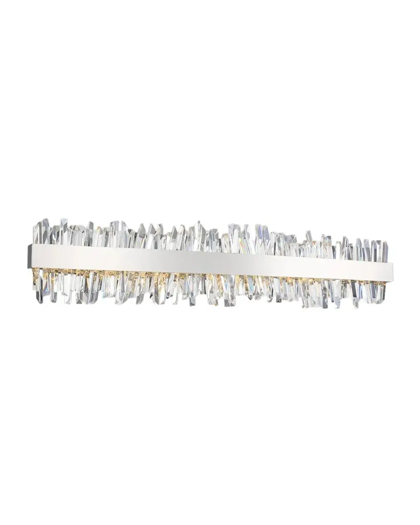 Allegri Crystal by Kalco Lighting Glacier 38" LED Bath Vanity Light