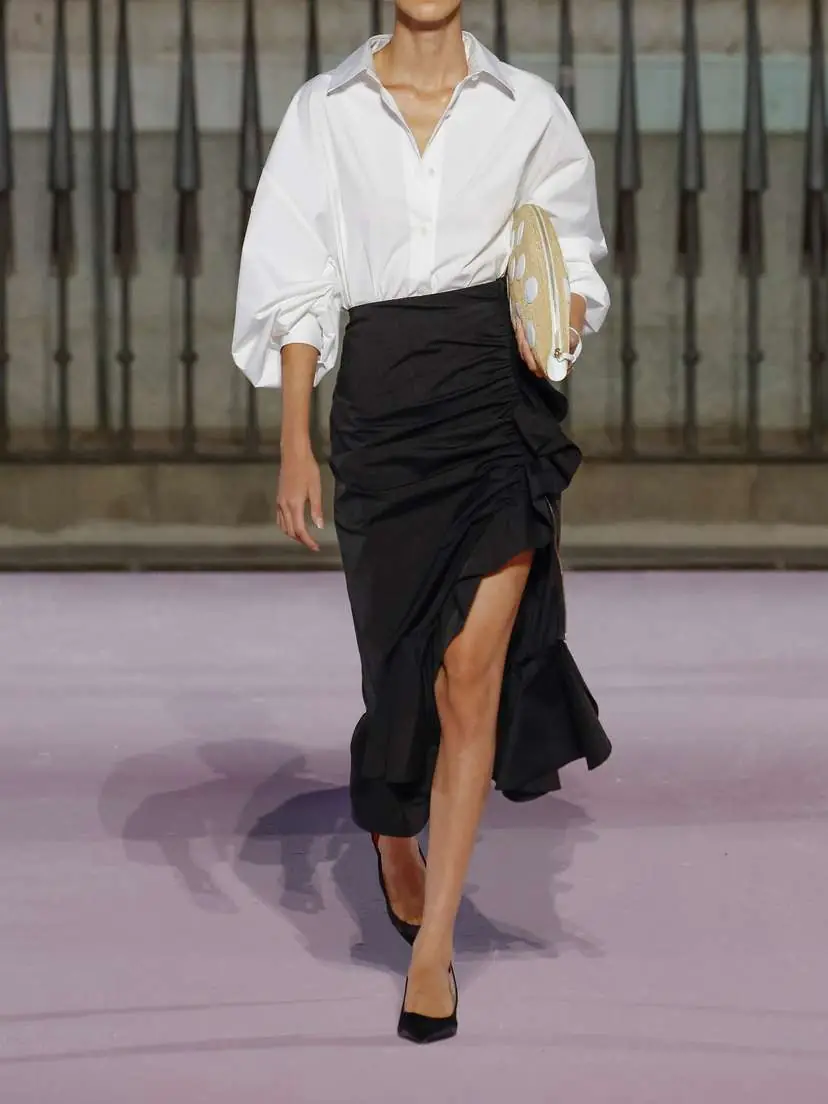 Carolina Herrera Clara Cotton-blend Poplin Shirt | Thumbnail 6 Carolina Herrera Clara Cotton-blend Poplin Shirt | Thumbnail 6