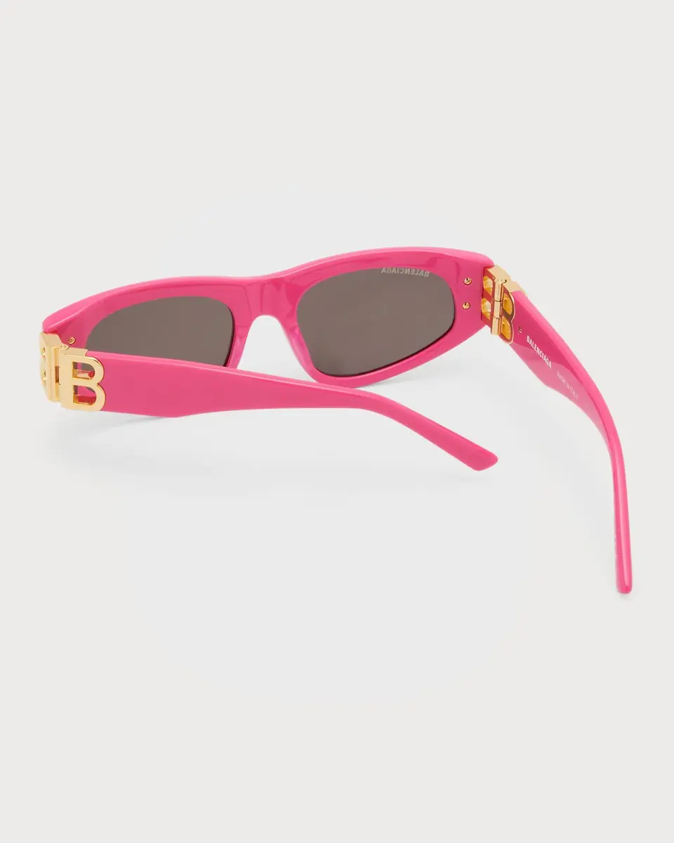 Balenciaga BB Hinge Acetate Cat-Eye Sunglasses | Thumbnail 2 Balenciaga BB Hinge Acetate Cat-Eye Sunglasses | Thumbnail 2