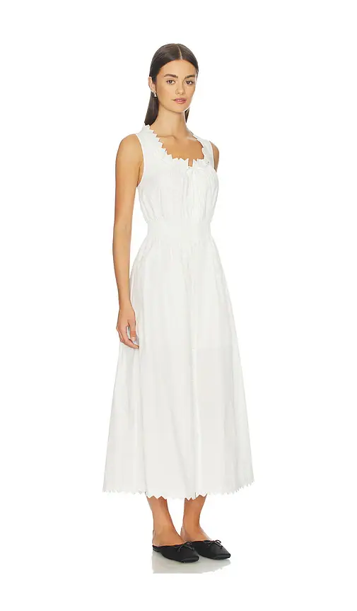 Frame The Serene Midi Dress | Thumbnail 5 Frame The Serene Midi Dress | Thumbnail 5