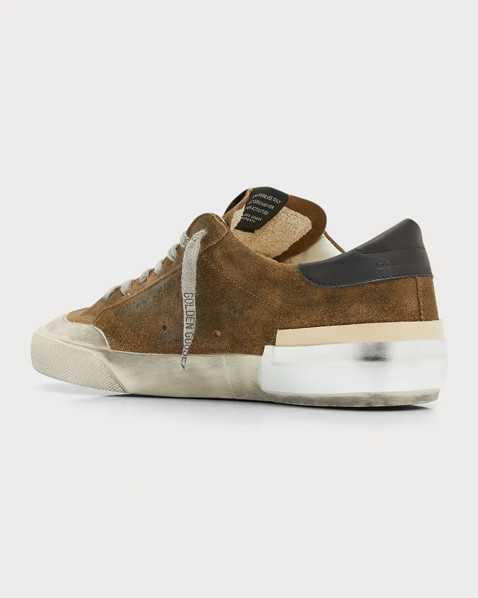Golden Goose Men's Super-Star Suede Low-Top Sneakers | Thumbnail 3 Golden Goose Men's Super-Star Suede Low-Top Sneakers | Thumbnail 3