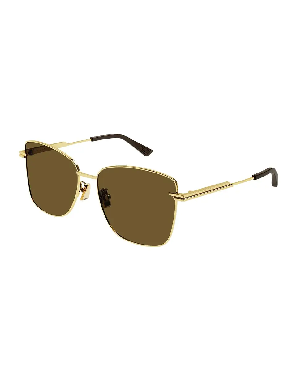 Bottega Veneta Engraved Logo Square Metal Sunglasses | Thumbnail 3 Bottega Veneta Engraved Logo Square Metal Sunglasses | Thumbnail 3