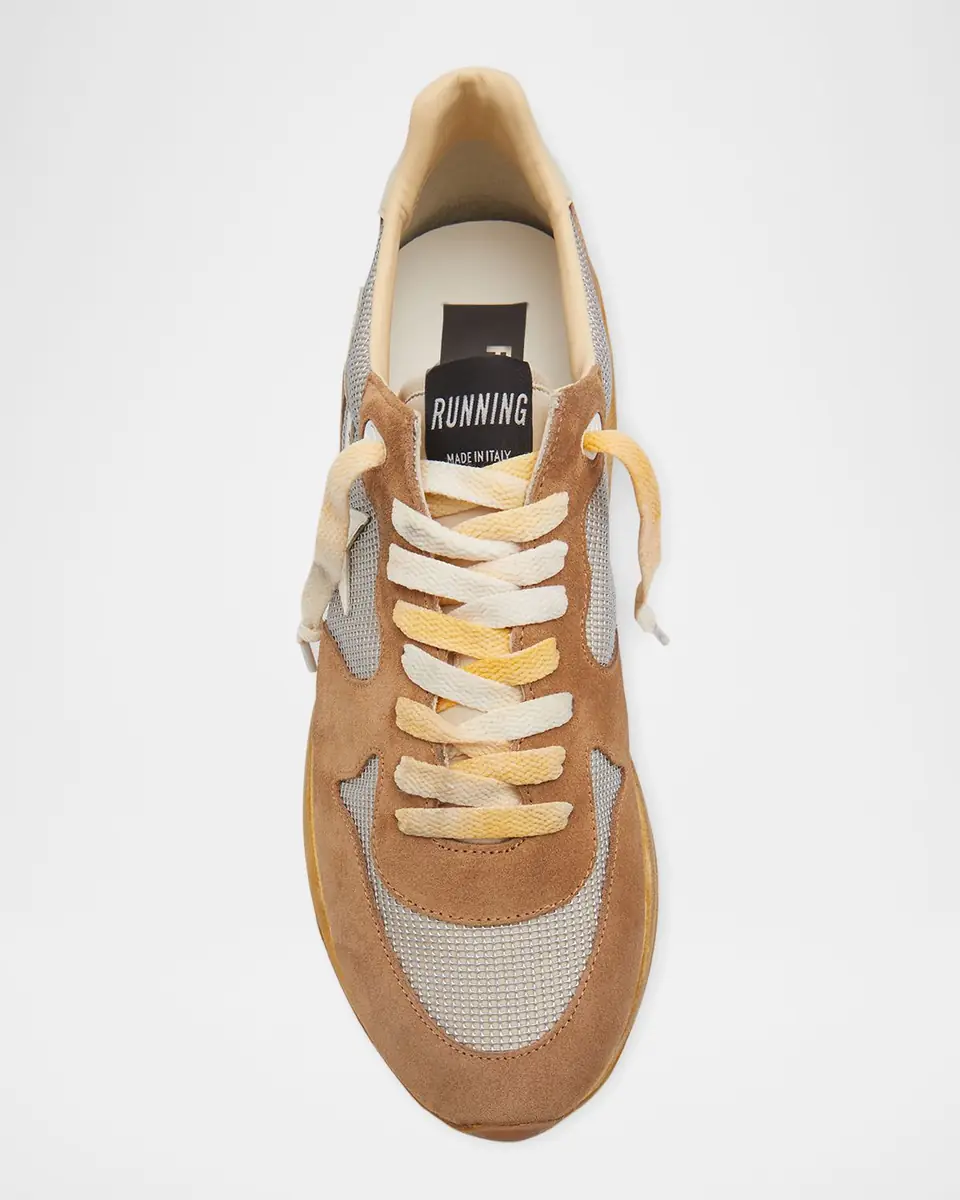 Golden Goose Men's Running Sole Suede & Mesh Sneakers | Thumbnail 5 Golden Goose Men's Running Sole Suede & Mesh Sneakers | Thumbnail 5