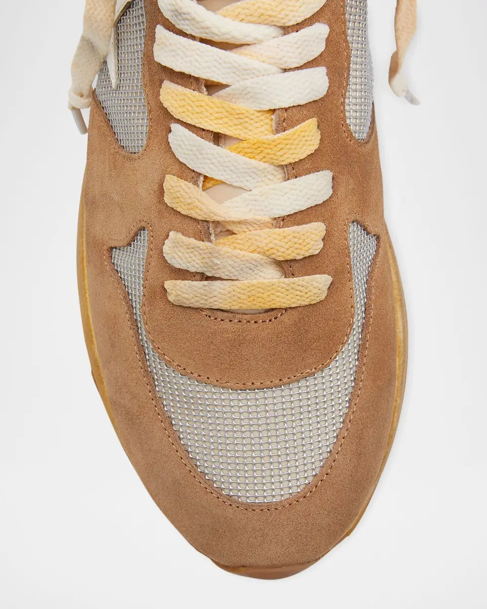 Golden Goose Men's Running Sole Suede & Mesh Sneakers | Thumbnail 6 Golden Goose Men's Running Sole Suede & Mesh Sneakers | Thumbnail 6