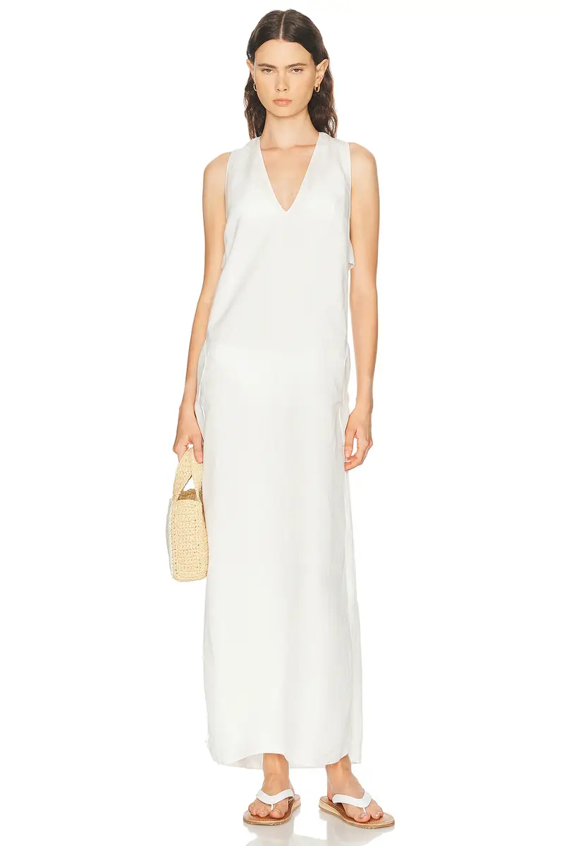 ADRIANA DEGREAS Petal Applique Open Side Dress | Thumbnail 2 ADRIANA DEGREAS Petal Applique Open Side Dress | Thumbnail 2