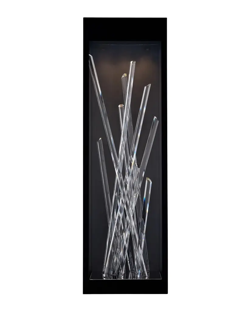 Allegri Crystal by Kalco Lighting Arpione Esterno 36" LED Outdoor Wall Sconce