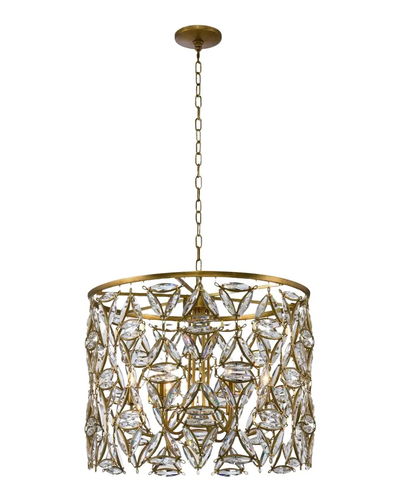 Allegri Crystal by Kalco Lighting Triangulo 8-Light Chandelier | Image 1 Allegri Crystal by Kalco Lighting Triangulo 8-Light Chandelier | Image 1