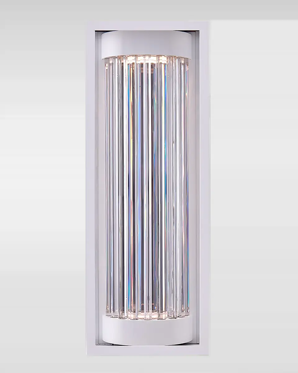 Allegri Crystal by Kalco Lighting Cilindro LED Outdoor Sconce, 28" | Thumbnail 2 Allegri Crystal by Kalco Lighting Cilindro LED Outdoor Sconce, 28" | Thumbnail 2
