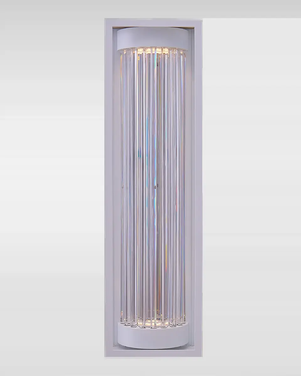 Allegri Crystal by Kalco Lighting Cilindro LED Outdoor Sconce, 36" | Thumbnail 2 Allegri Crystal by Kalco Lighting Cilindro LED Outdoor Sconce, 36" | Thumbnail 2