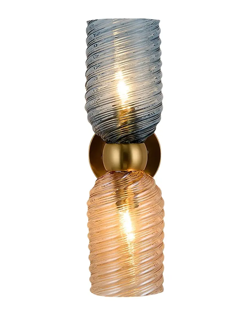 Allegri Crystal by Kalco Lighting Azul 2-Light Wall Sconce
