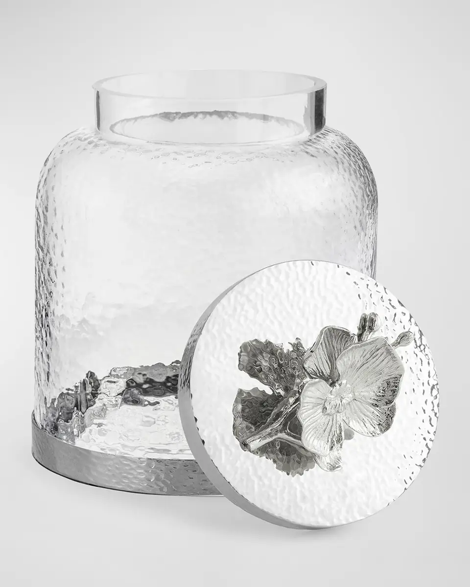 Michael Aram White Orchid Cookie Jar | Thumbnail 2 Michael Aram White Orchid Cookie Jar | Thumbnail 2